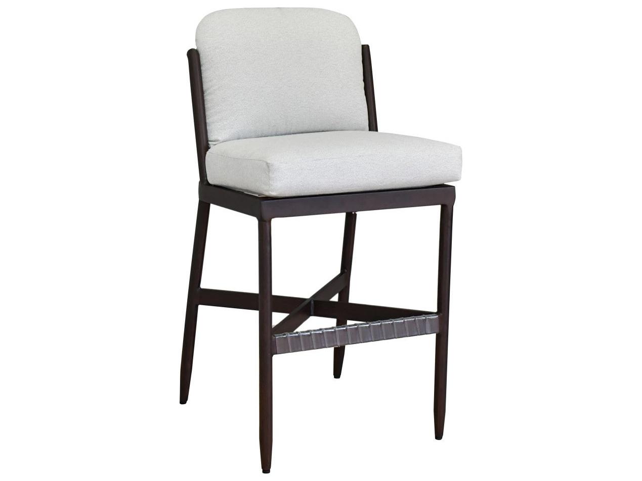 Castelle Larga Cushion Aluminum Patio Bar Stool