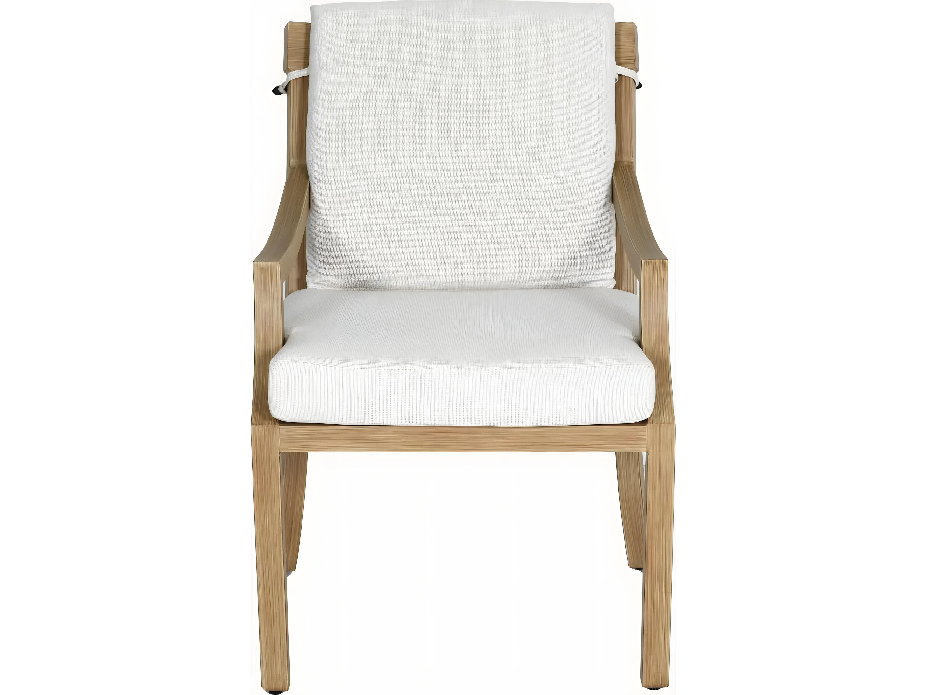 Castelle Nicoya Formal Cast Aluminum Dining Arm Chair