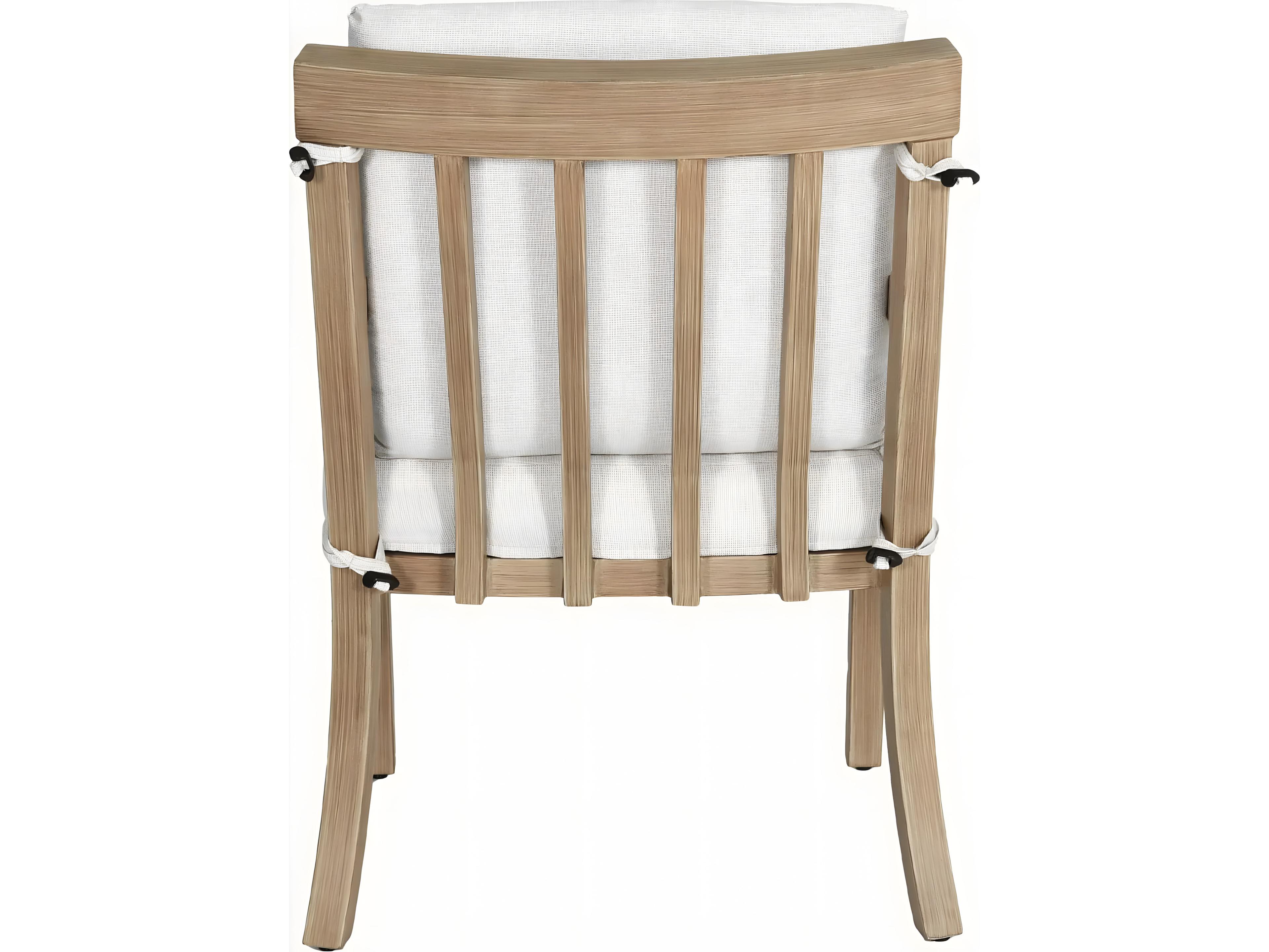 Castelle Nicoya Formal Cast Aluminum Dining Arm Chair