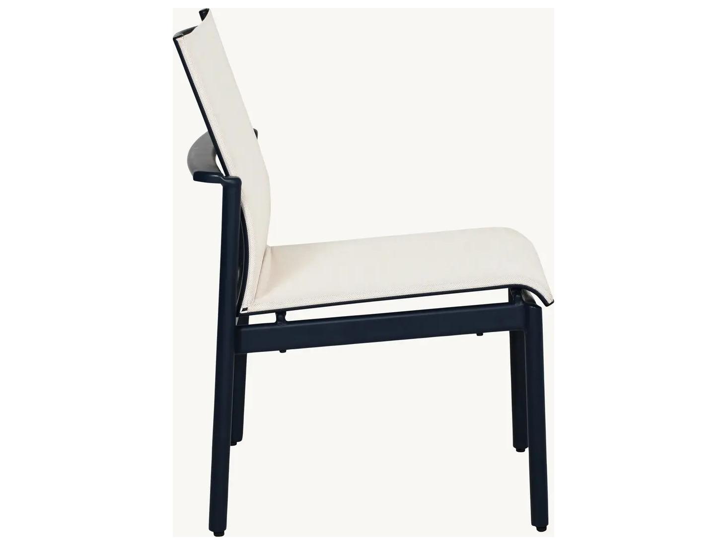 Castelle Davenport Dining & High Dining Armless Sling Chair