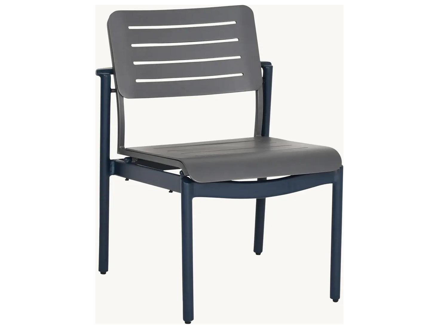 Castelle Davenport Dining & High Dining Armless Slats Chair