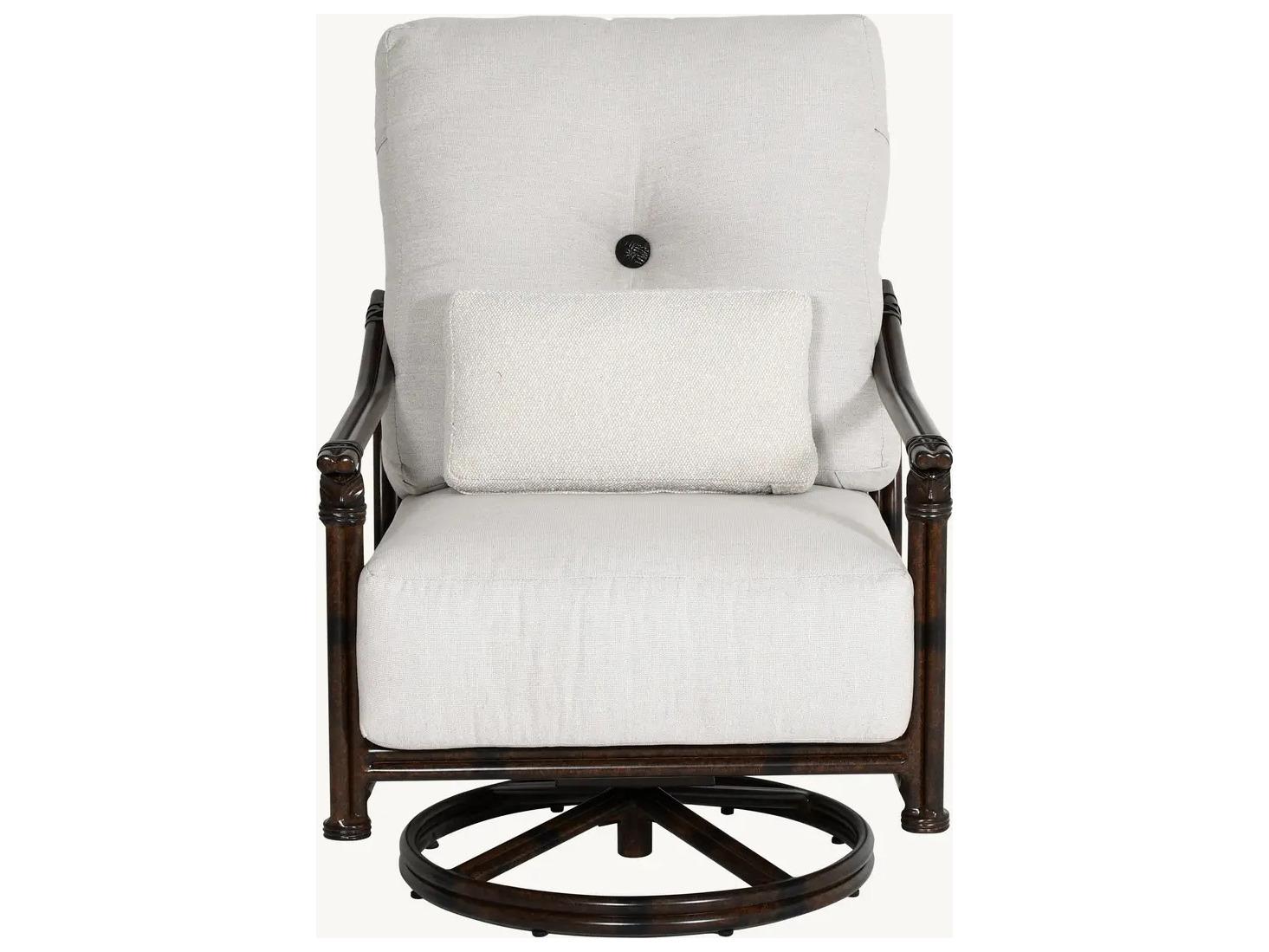 Castelle Coco Deep Seating High Back Lounge Swivel Rocker