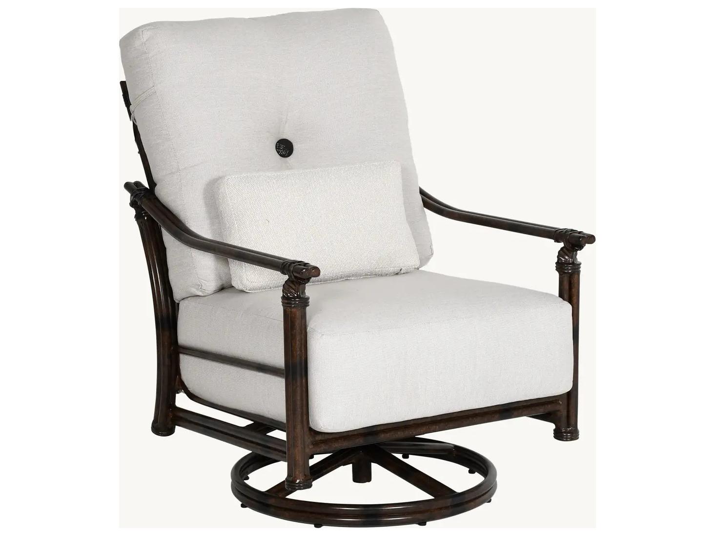 Castelle Coco Deep Seating High Back Lounge Swivel Rocker