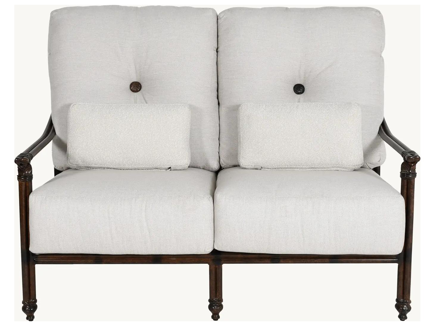 Castelle Coco Deep Seating Loveseat