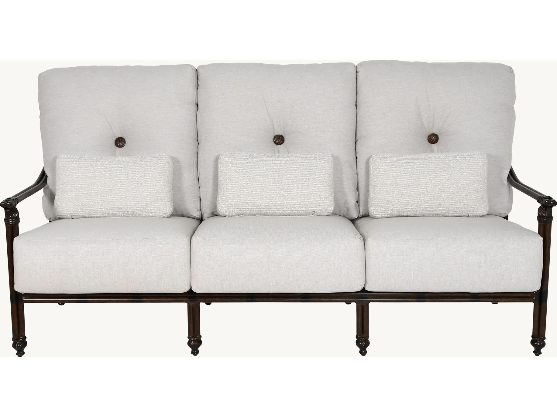 Castelle Coco Deep Seating Love Sofa