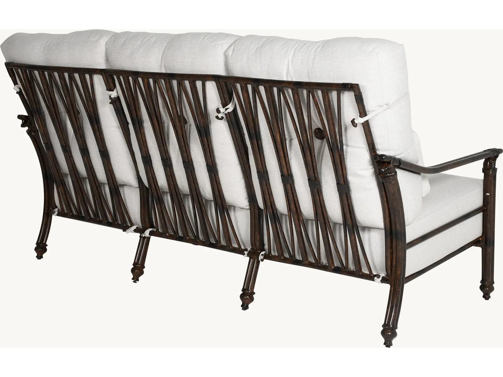 Castelle Coco Deep Seating Love Sofa