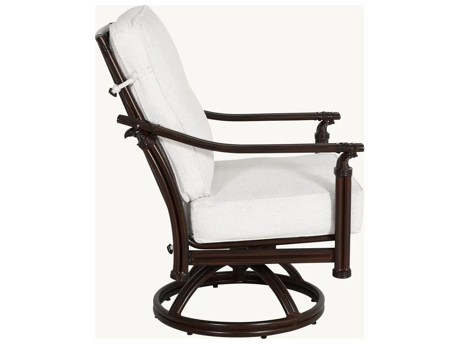 Castelle Coco Cushion Dining Swivel Rocker Chair