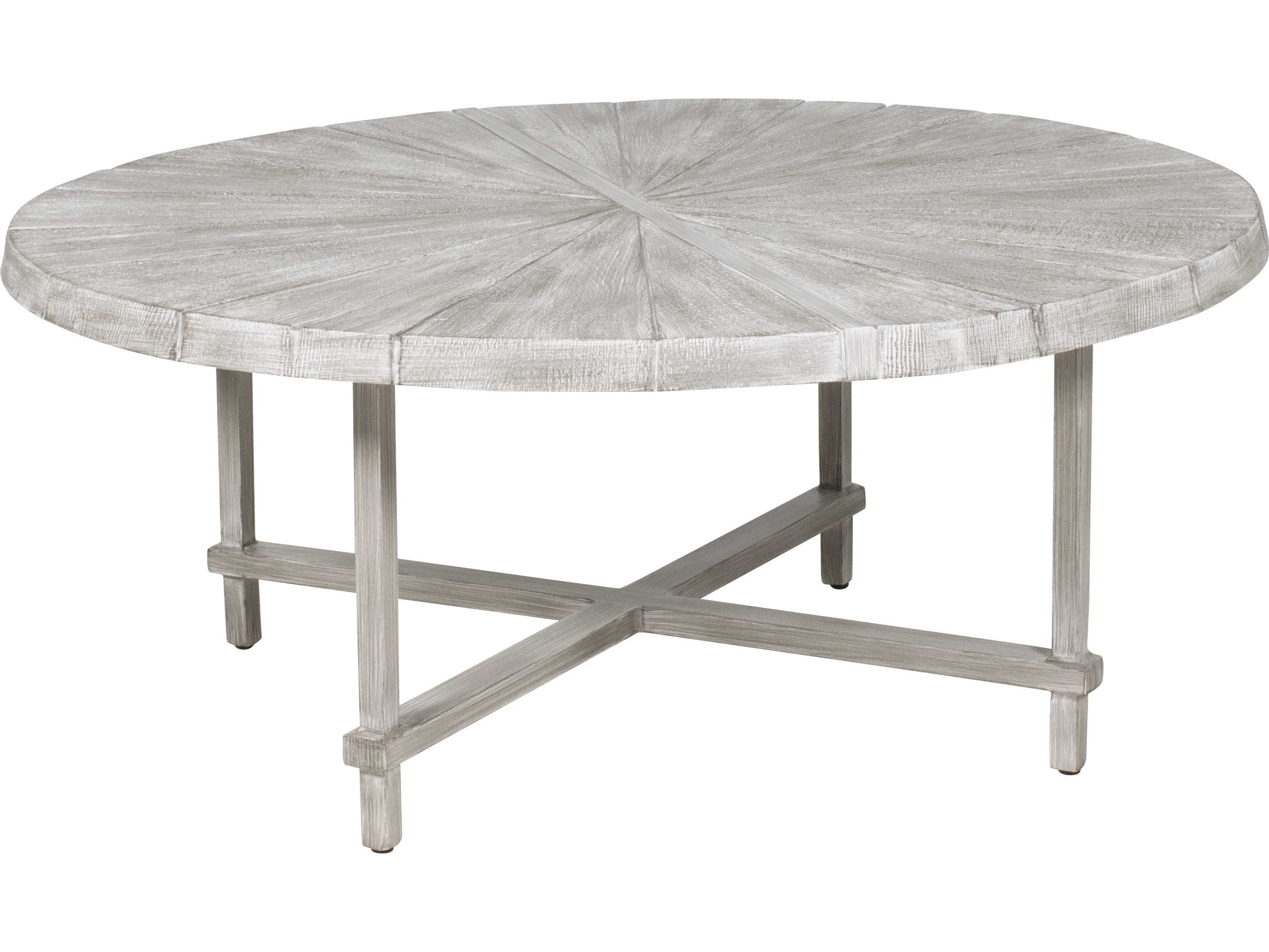 Castelle Biltmore Antler Hill Aluminum Round Outdoor Patio Chat Table