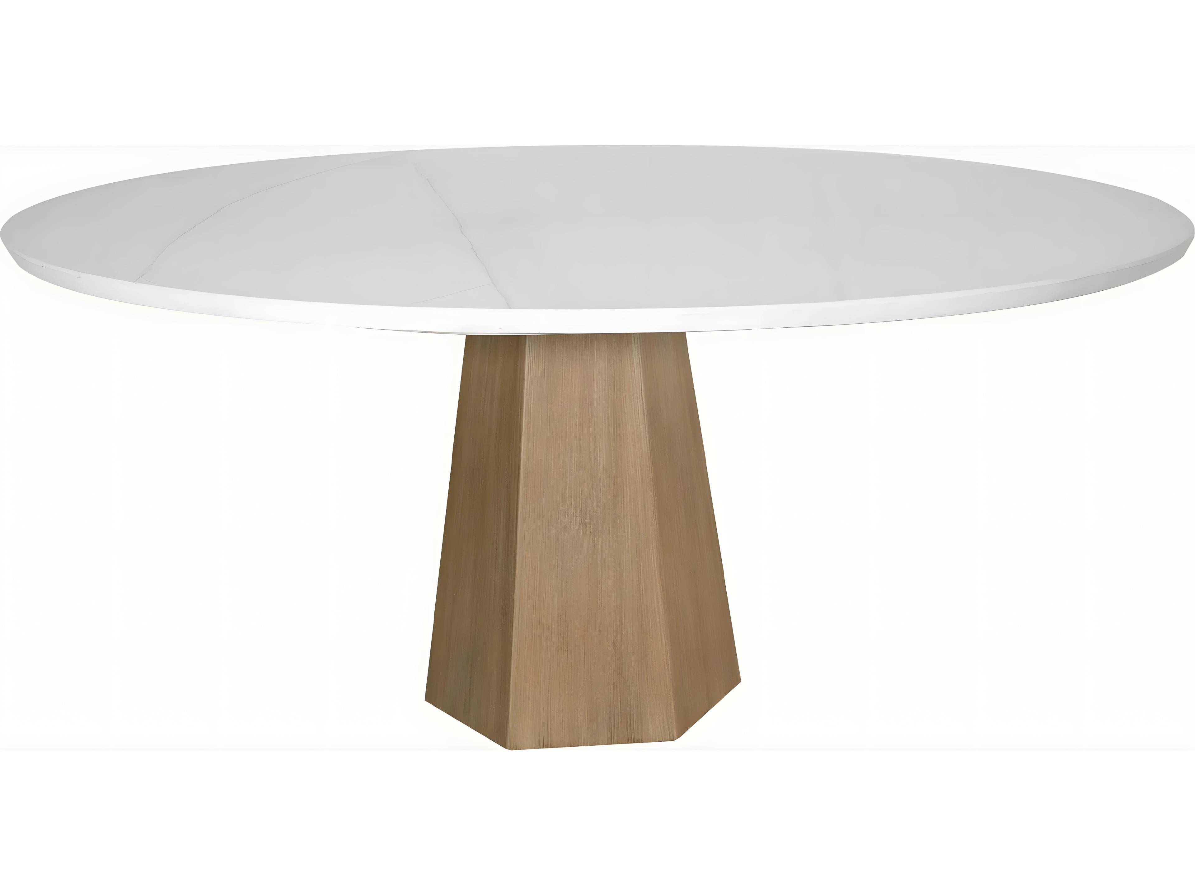 Castelle Nicoya Cast Aluminum Round Dining Table