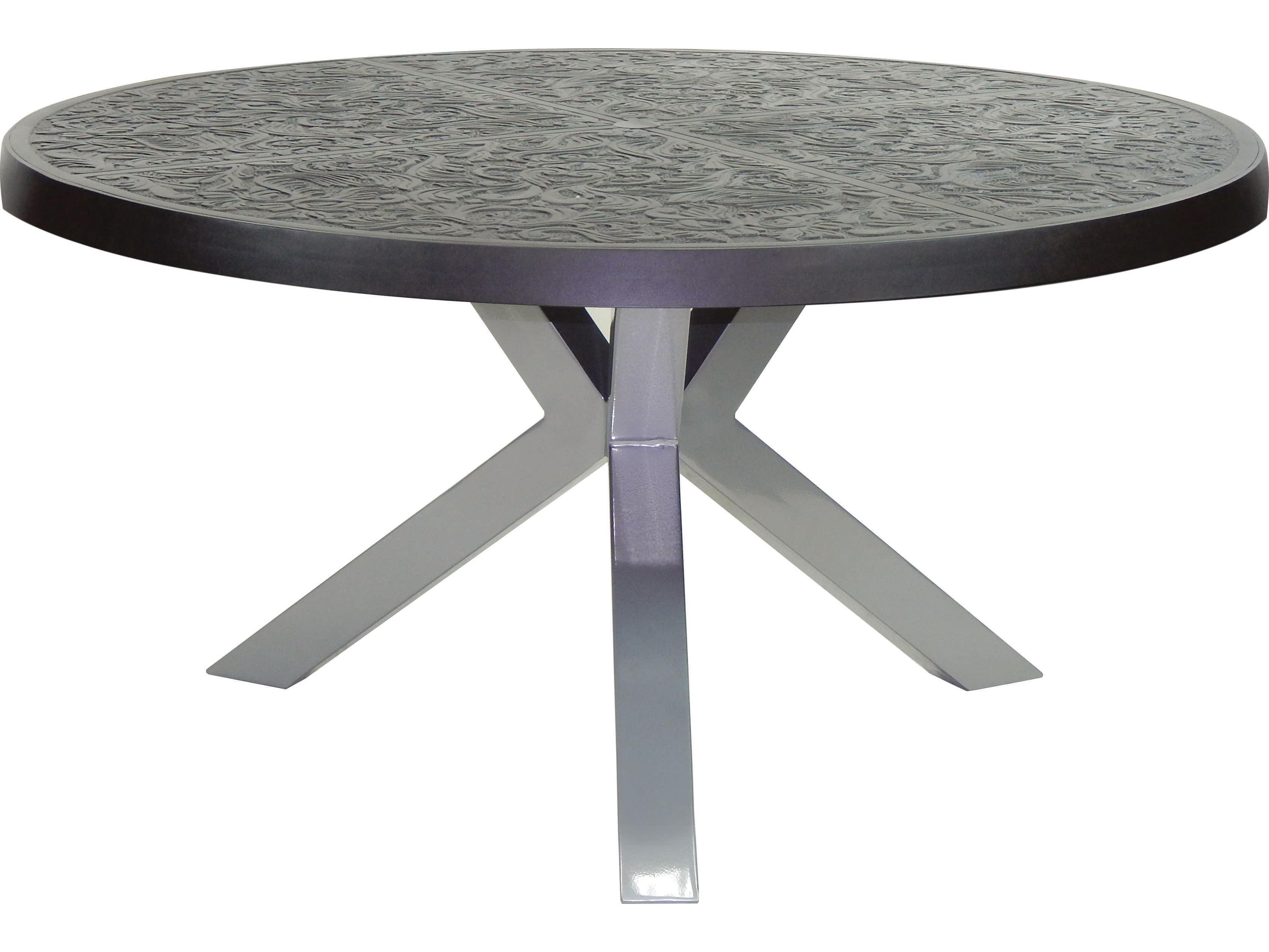 Castelle Altra Aluminum Round Outdoor Dining Table