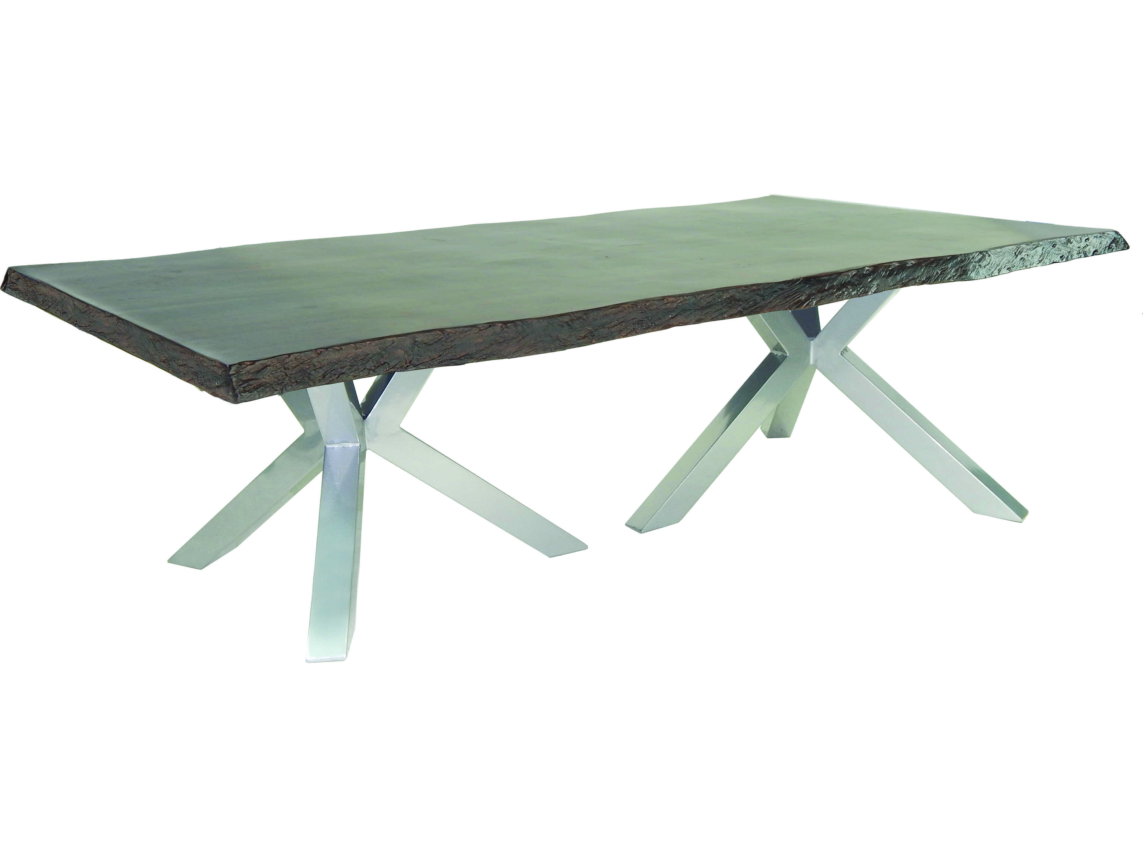 Castelle Altra Aluminum Rectangular Patio Dining Table