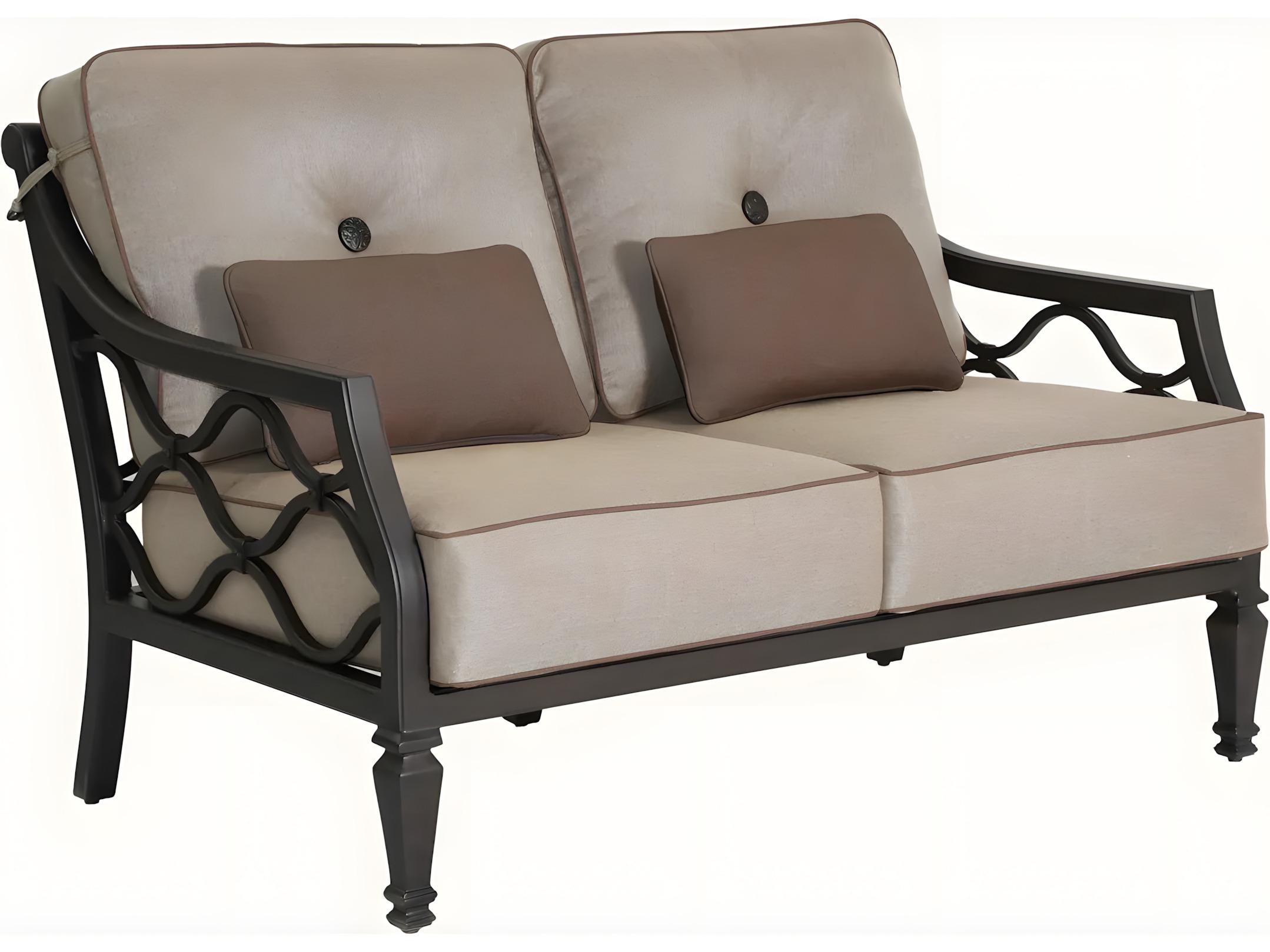 Castelle Villa Bianca Deep Seating Loveseat Set Replacement Cushion
