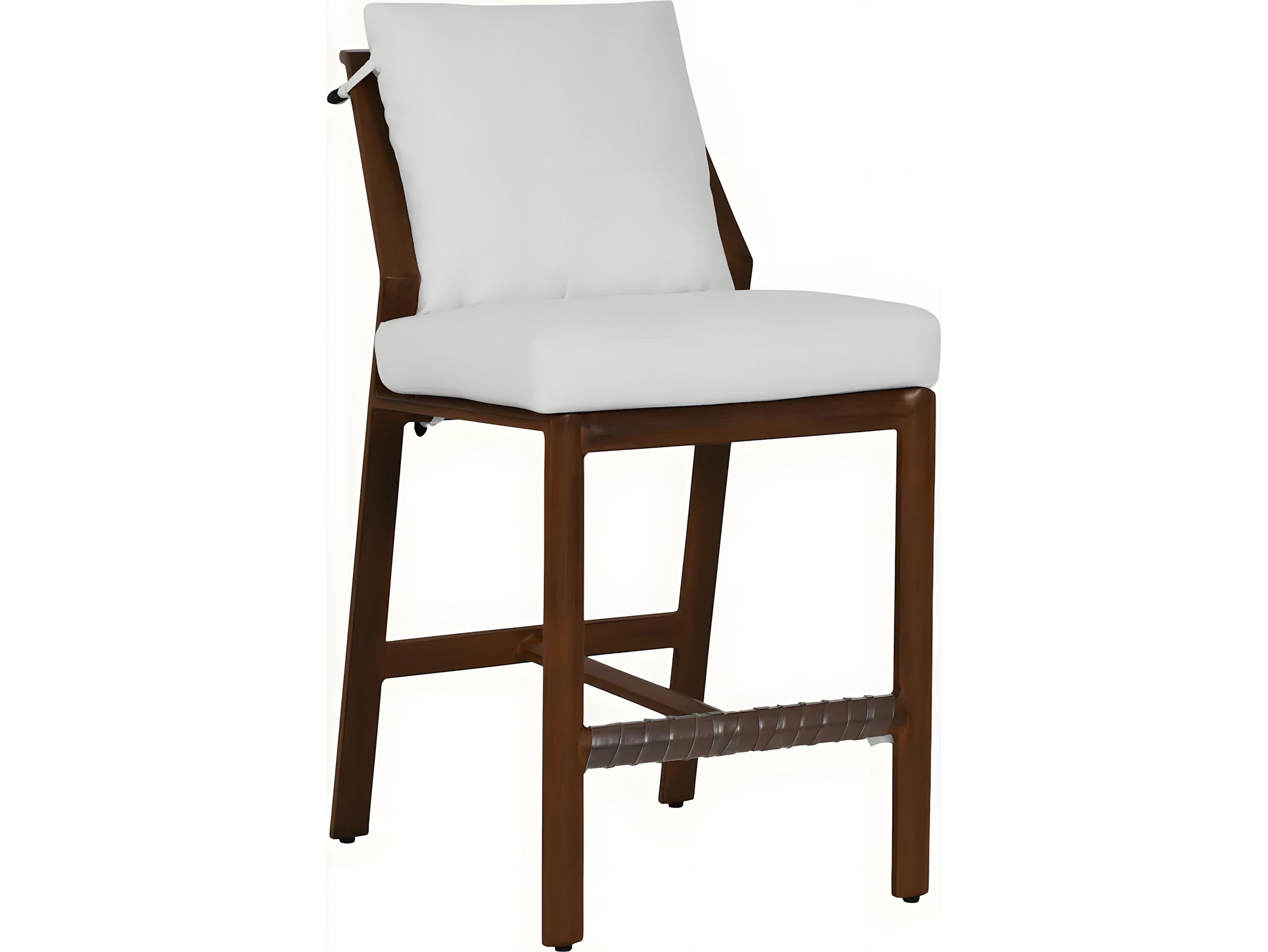 Castelle Berkeley Cushion Armless Counter Stool Set Replacement Cushion