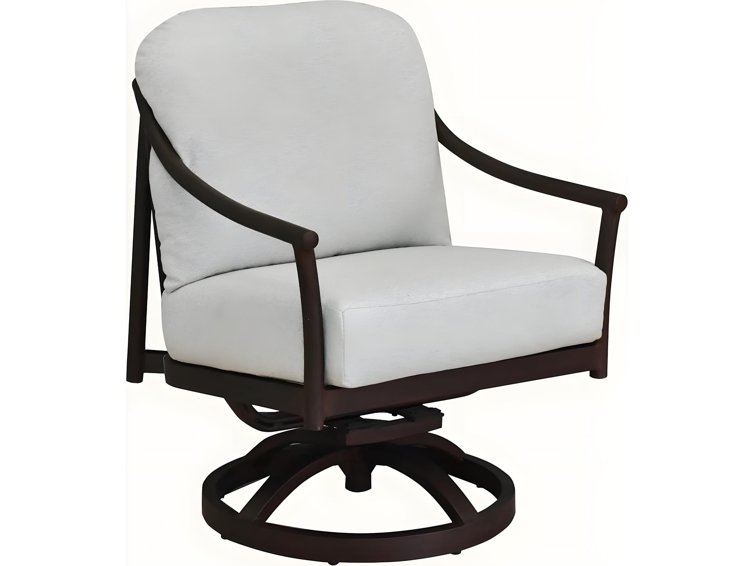 Castelle Largo Swivel Rocker Dining Arm Chair Set Replacement Cushions