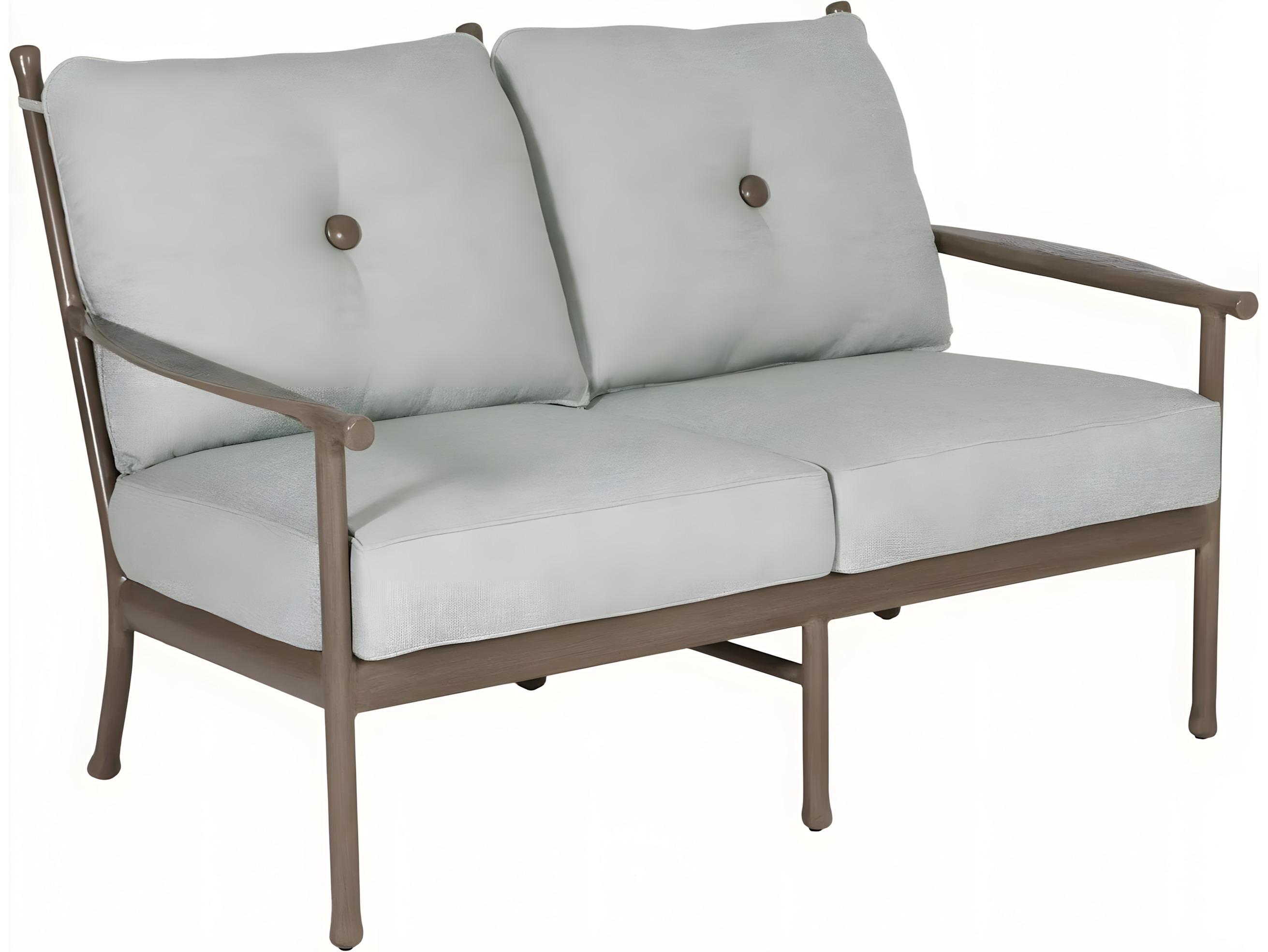 Castelle Lodge Deep Seating Loveseat Set Replacement Cushions