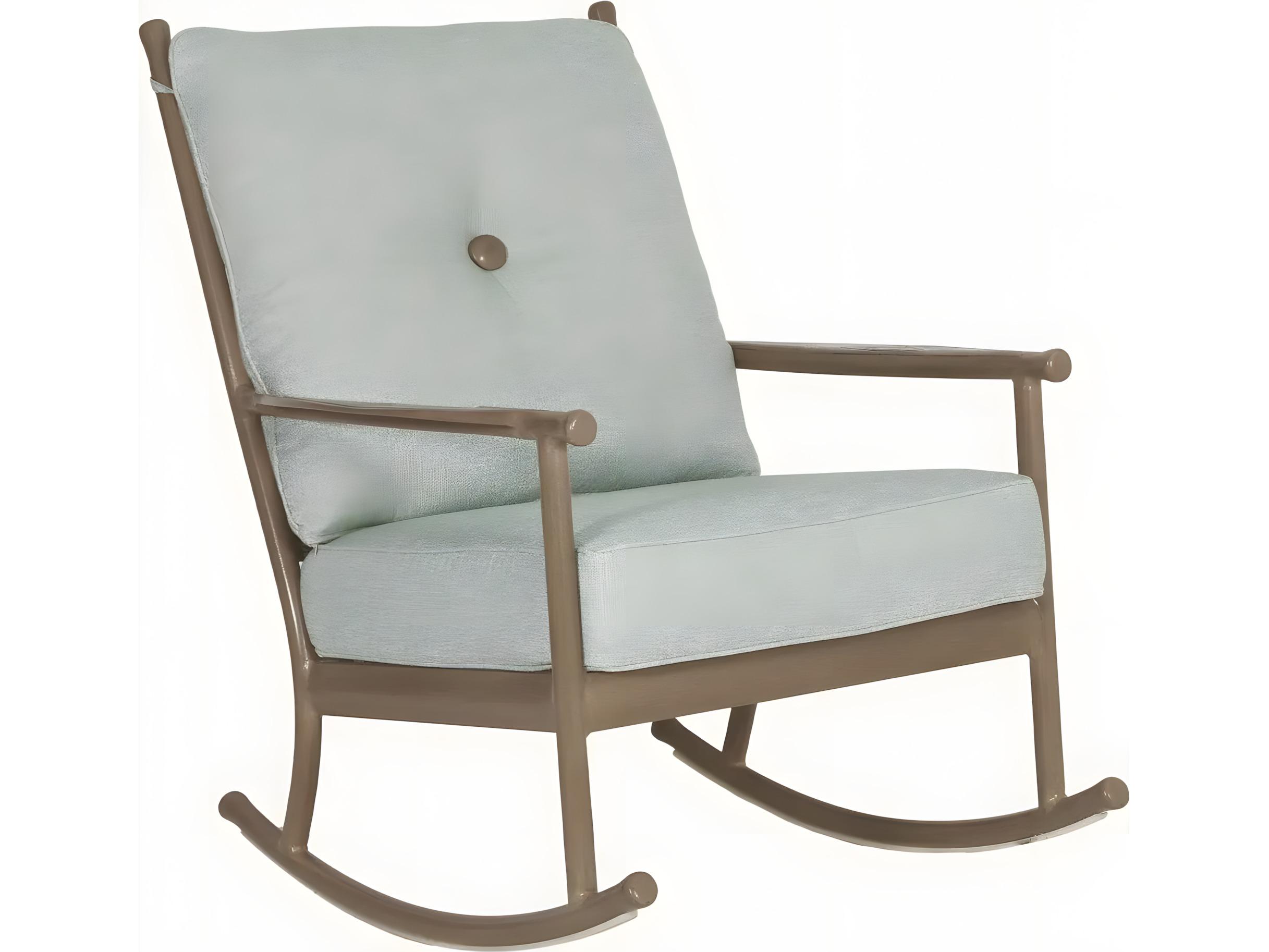 Castelle Lodge Deep Seating Rocking Chair Set Replacement Cushions