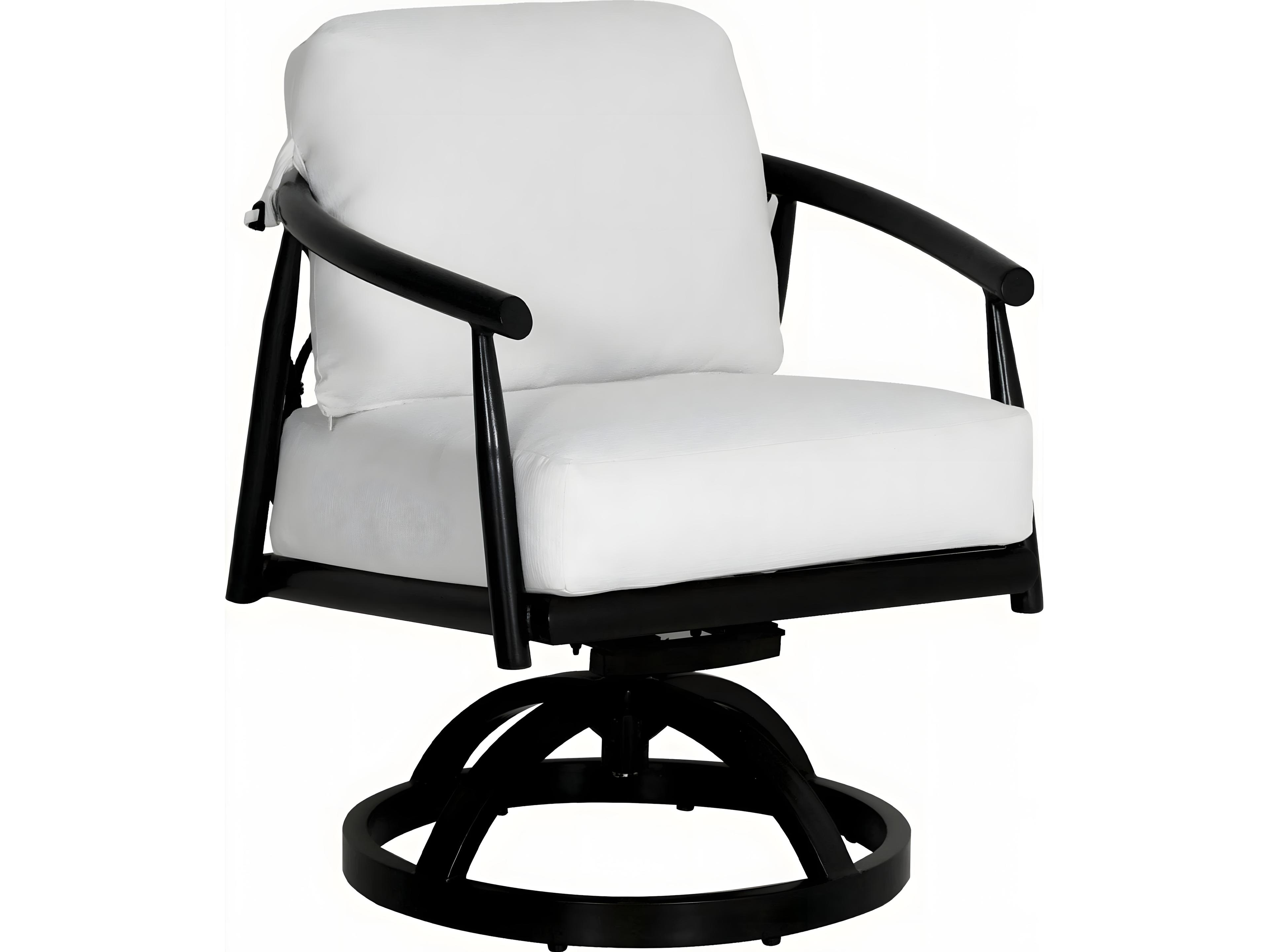 Castelle Cordell Cushion Swivel Rocker Dining Arm Chair Set Replacement Cushions