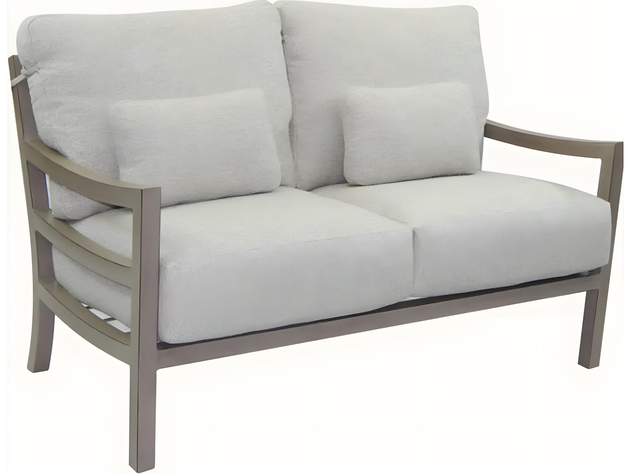 Castelle Roma Deep Seating Loveseat Set Replacement Cushion