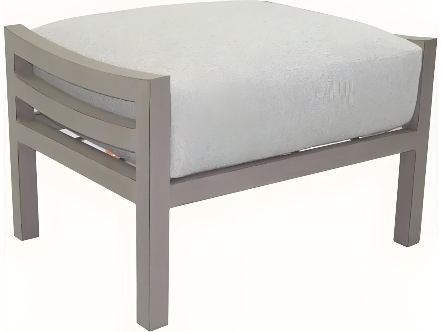 Castelle Roma Deep Seating Ottoman Replacement Cushion