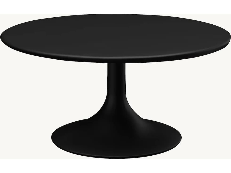 Castelle Tulips Aluminum Round Outdoor Patio Coffee Table