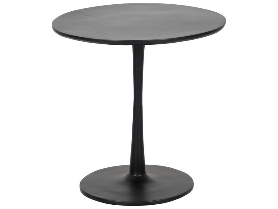 Castelle Tulips Aluminum Elliptical Occasional Table