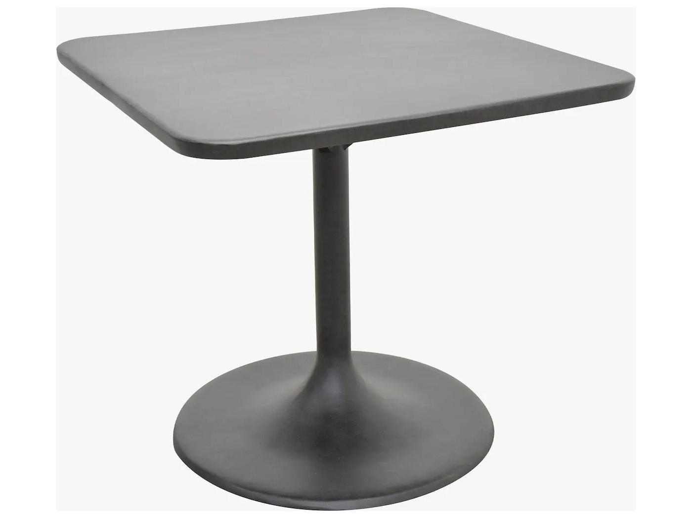 Castelle Tulips Cast Aluminum Square Outdoor Counter Height Table