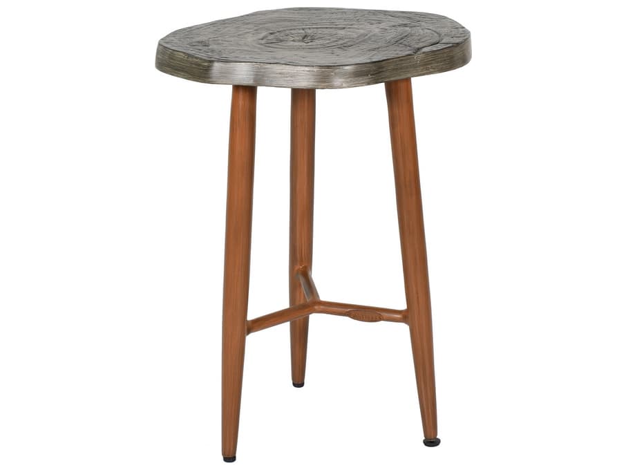 Castelle Natures Wood Aluminum Occasional Table