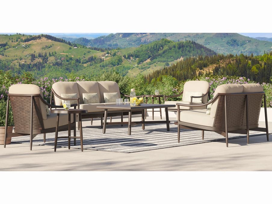Castelle Largo Aluminum Patio Lounge Set