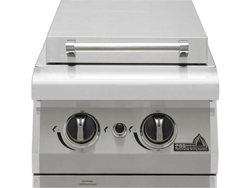 PGS Legacy Dual Side Burner Kit - Natural Gas