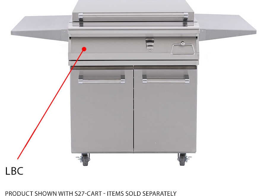 PGS Legacy Large Beverage Center Stainless Steel