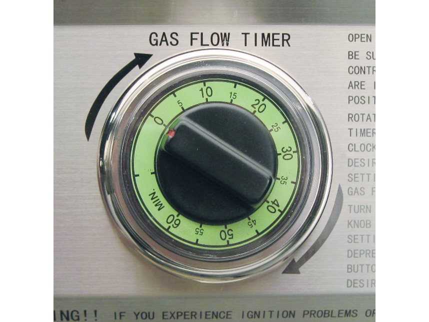 PGS Newport 30 Grill Head With Built In One Hour Gas Timer For Liquid Propane