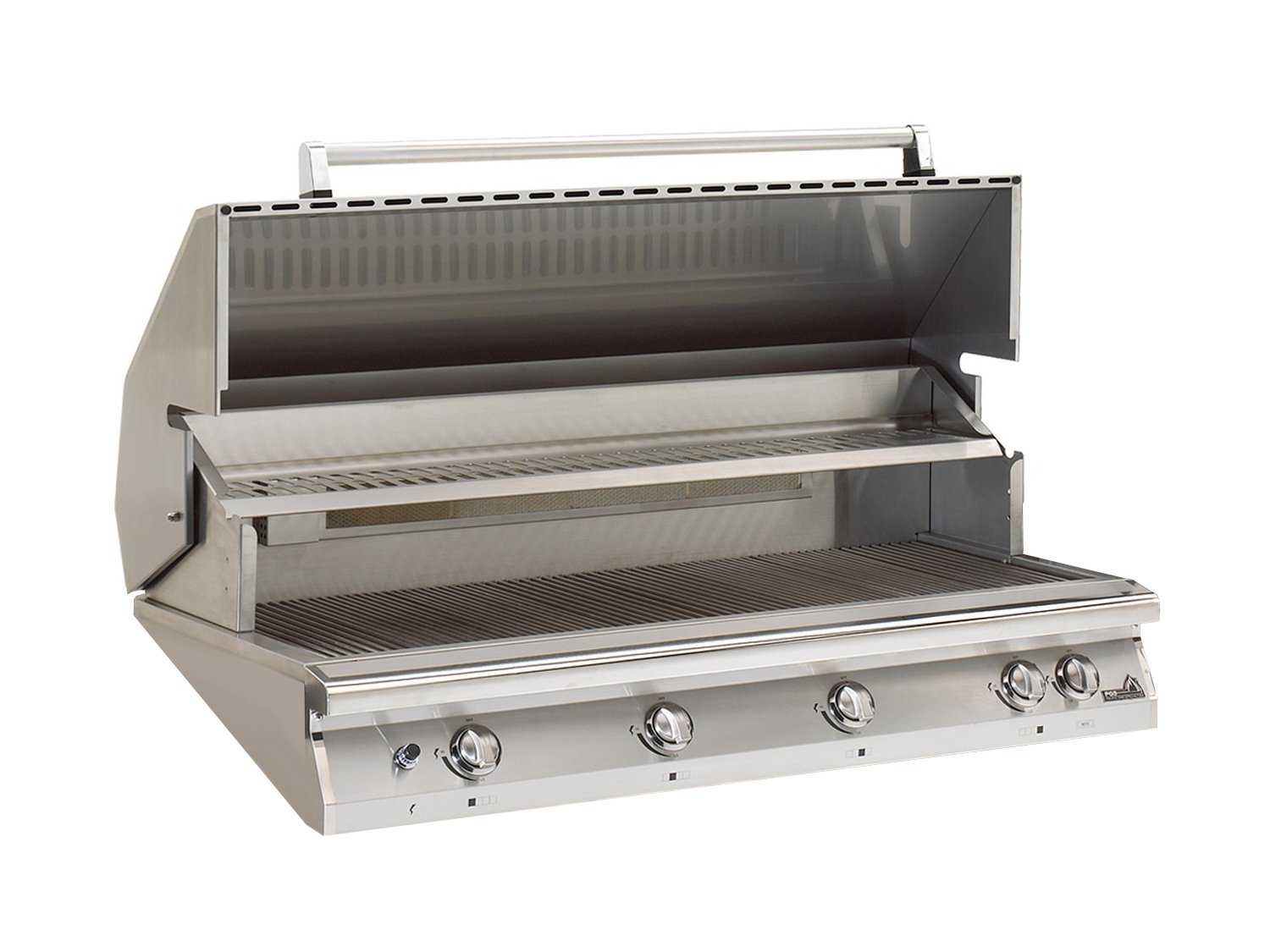 PGS Grills Legacy Big Sur Gourmet 51'' Propane BBQ Grill with Rear Burner and Rotisserie