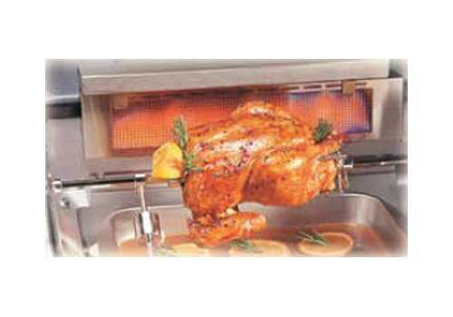 PGS Grills Legacy Big Sur Gourmet 51'' Propane BBQ Grill with Rear Burner and Rotisserie