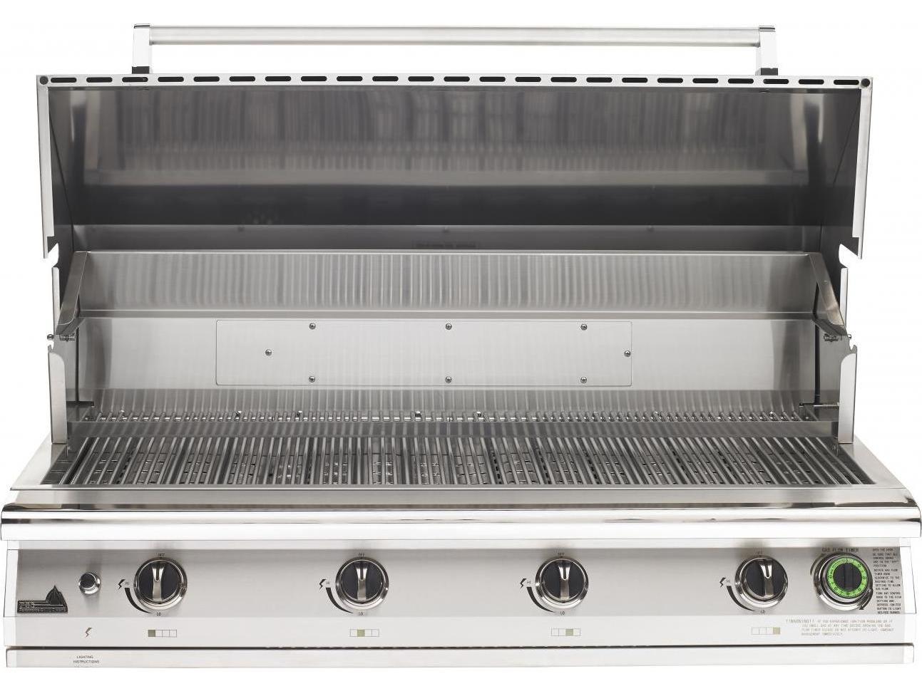 PGS Big Sur Commercial 51 Inch Built-In Natural Gas Grill With Timer