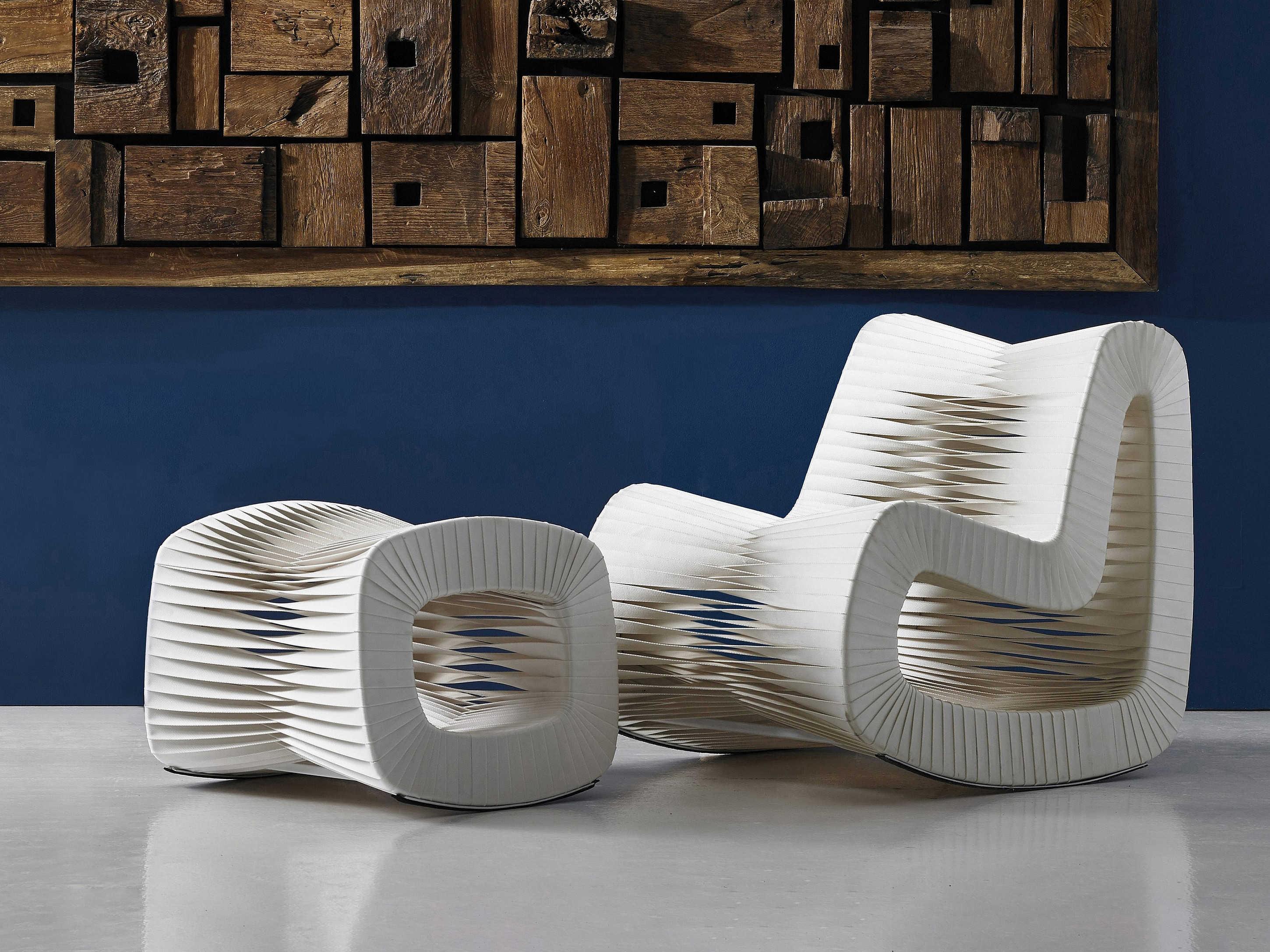 Phillips Collection Seat Belt Rocker Rocking Chair