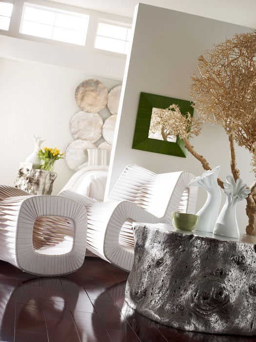 Phillips Collection Seat Belt Rocker Rocking Chair