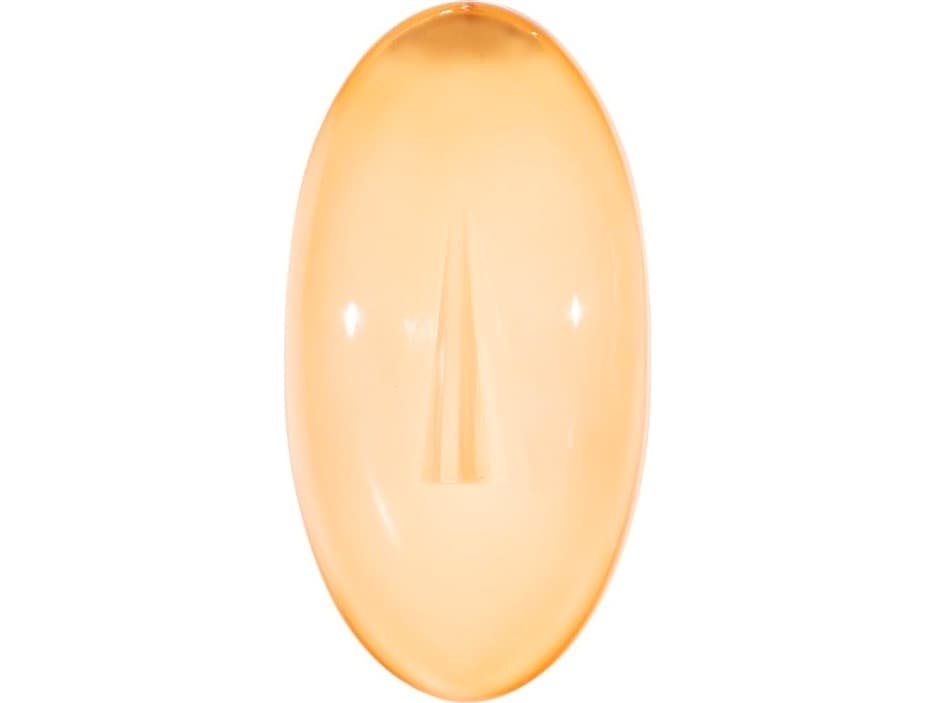 Phillips Collection Cycladic Yellow Oval Glass Wall Art