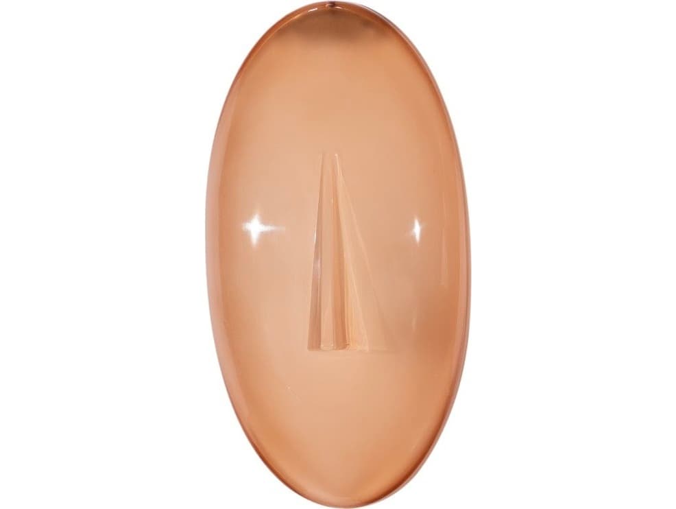 Phillips Collection Cycladic Brown Oval Glass Wall Art