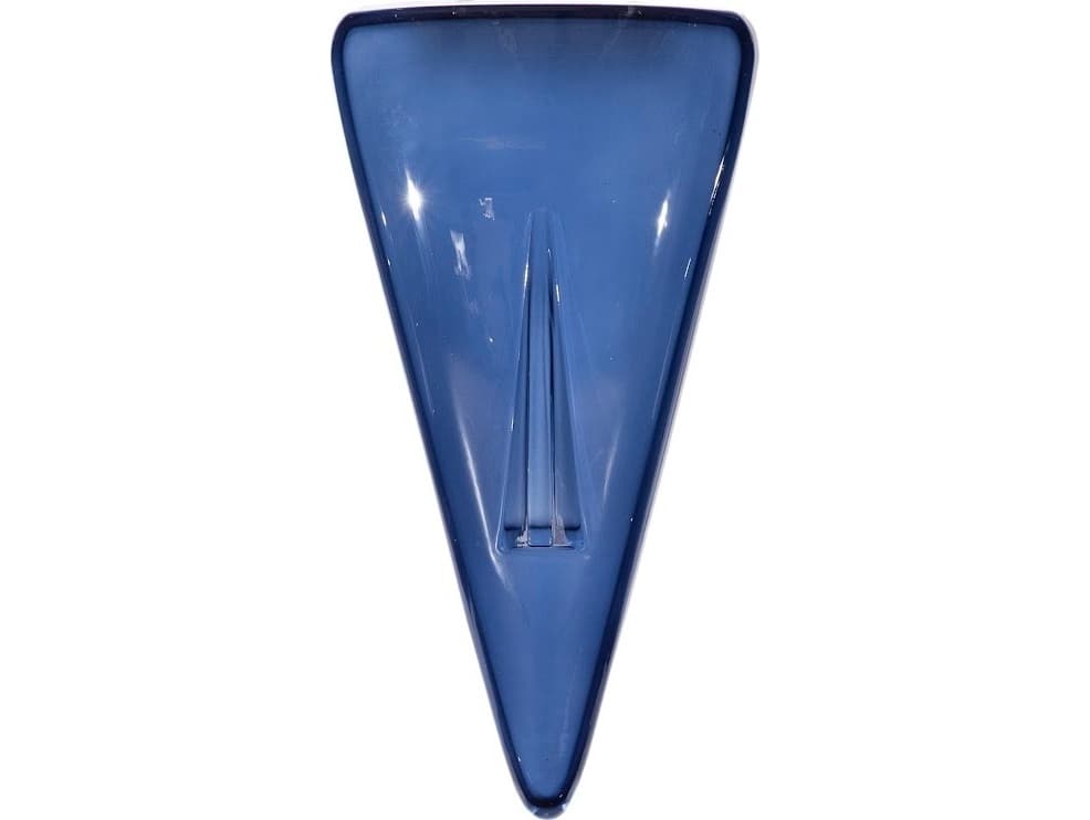 Phillips Collection Cycladic Blue Triangle Glass Wall Art