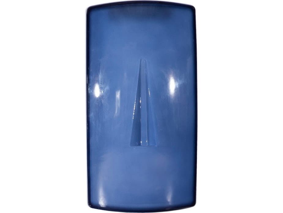 Phillips Collection Cycladic Blue Rectangle Glass Wall Art
