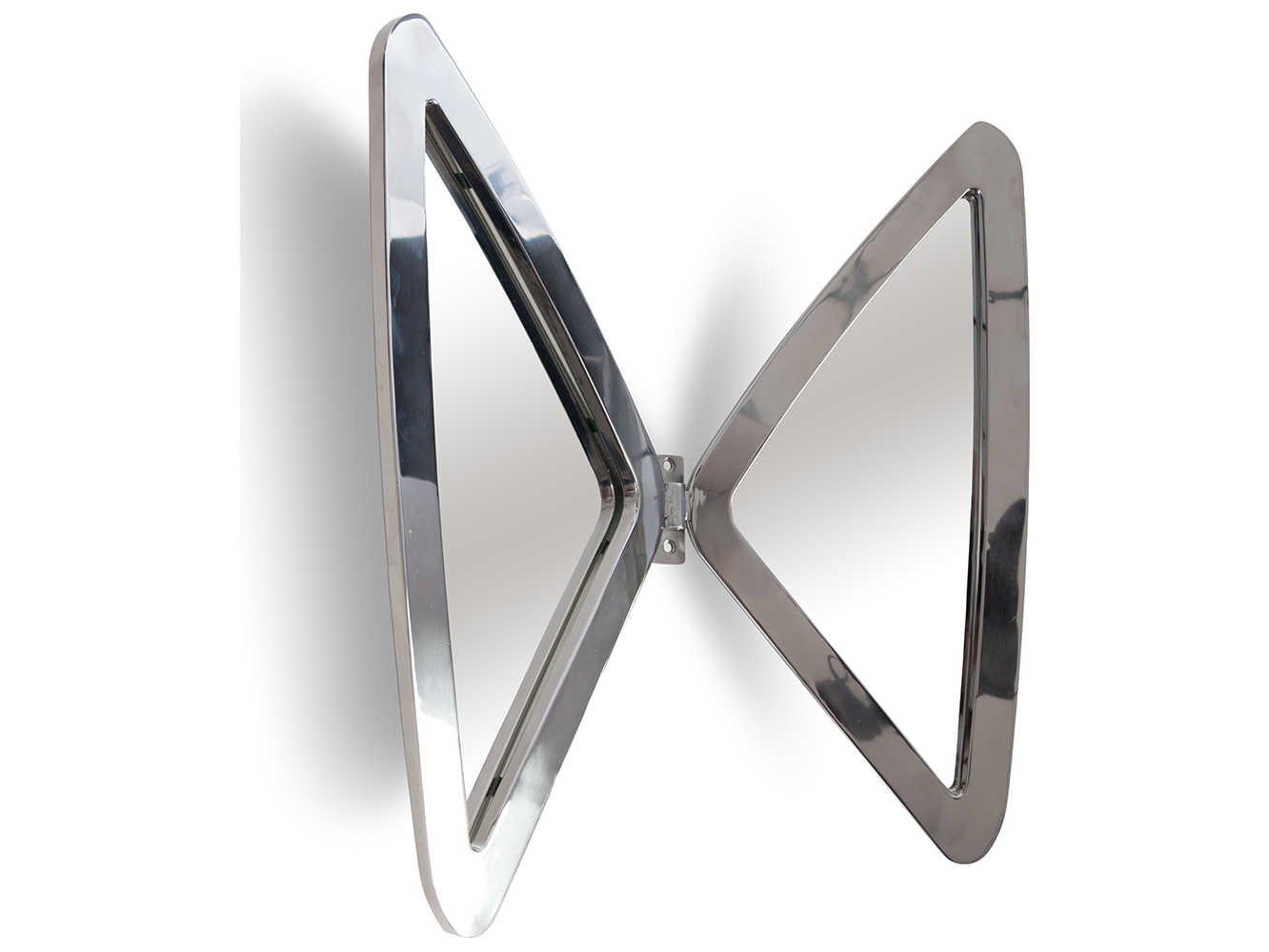 Phillips Collection Silver Butterfly Mirror Metal Wall Art