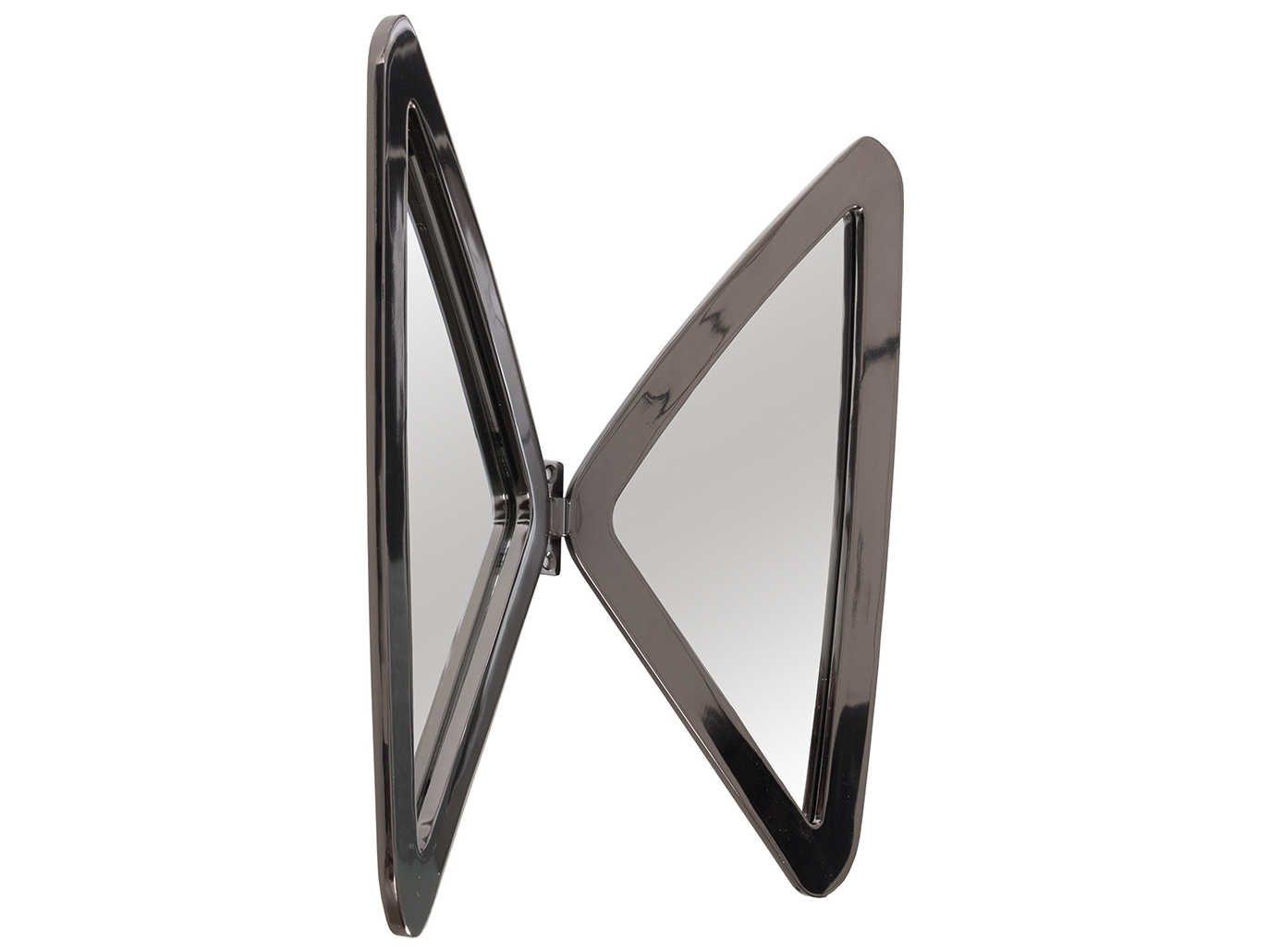 Phillips Collection Plated Black Butterfly Mirror Metal Wall Art