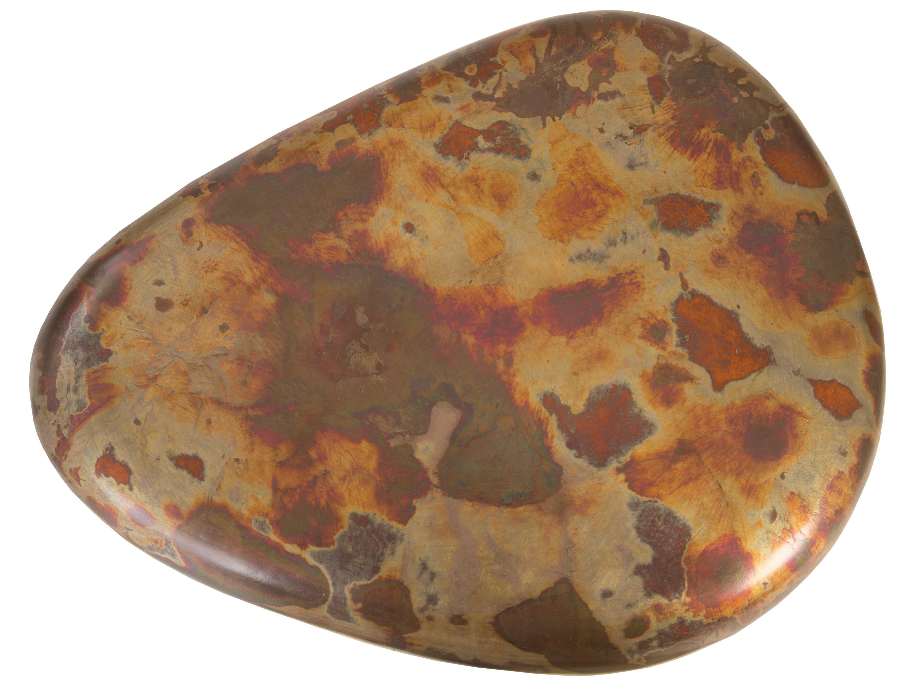 Phillips Collection Copper Acid Fiberglass Posh End Table