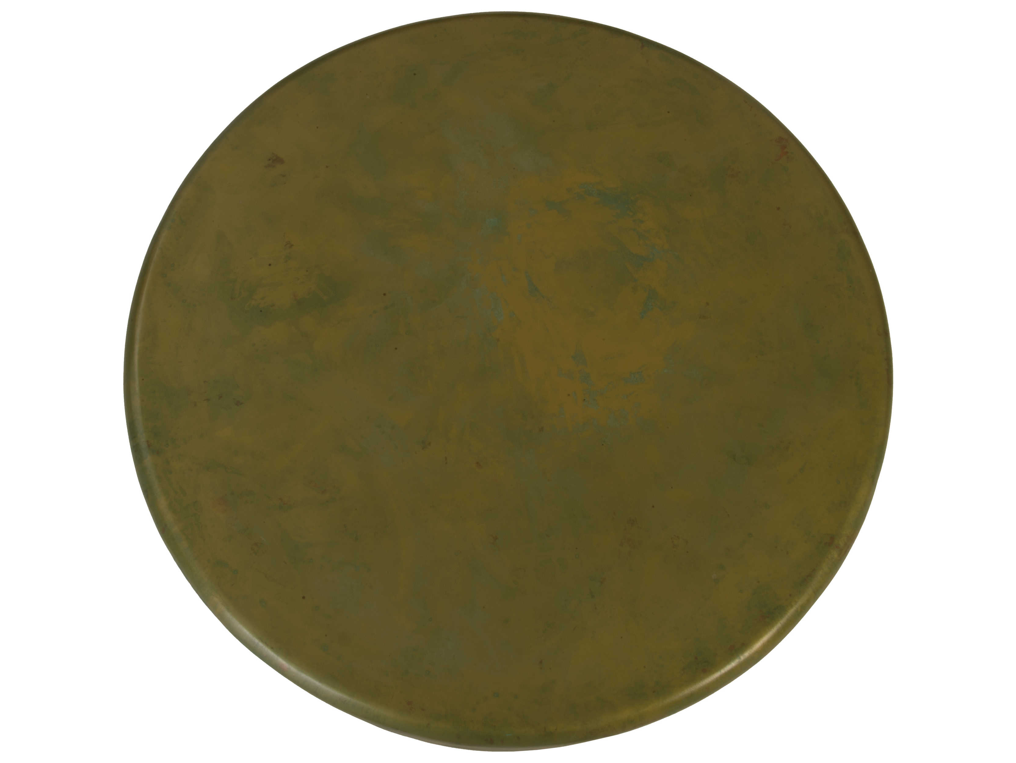 Phillips Collection Copper Acid Round Fiberglass Lichen Coffee Table