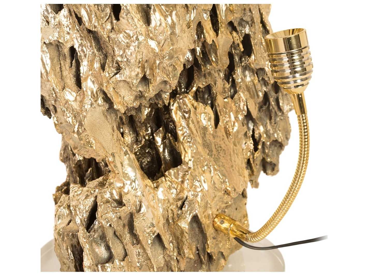 Phillips Collection Polish Brass Gold Table Lamp