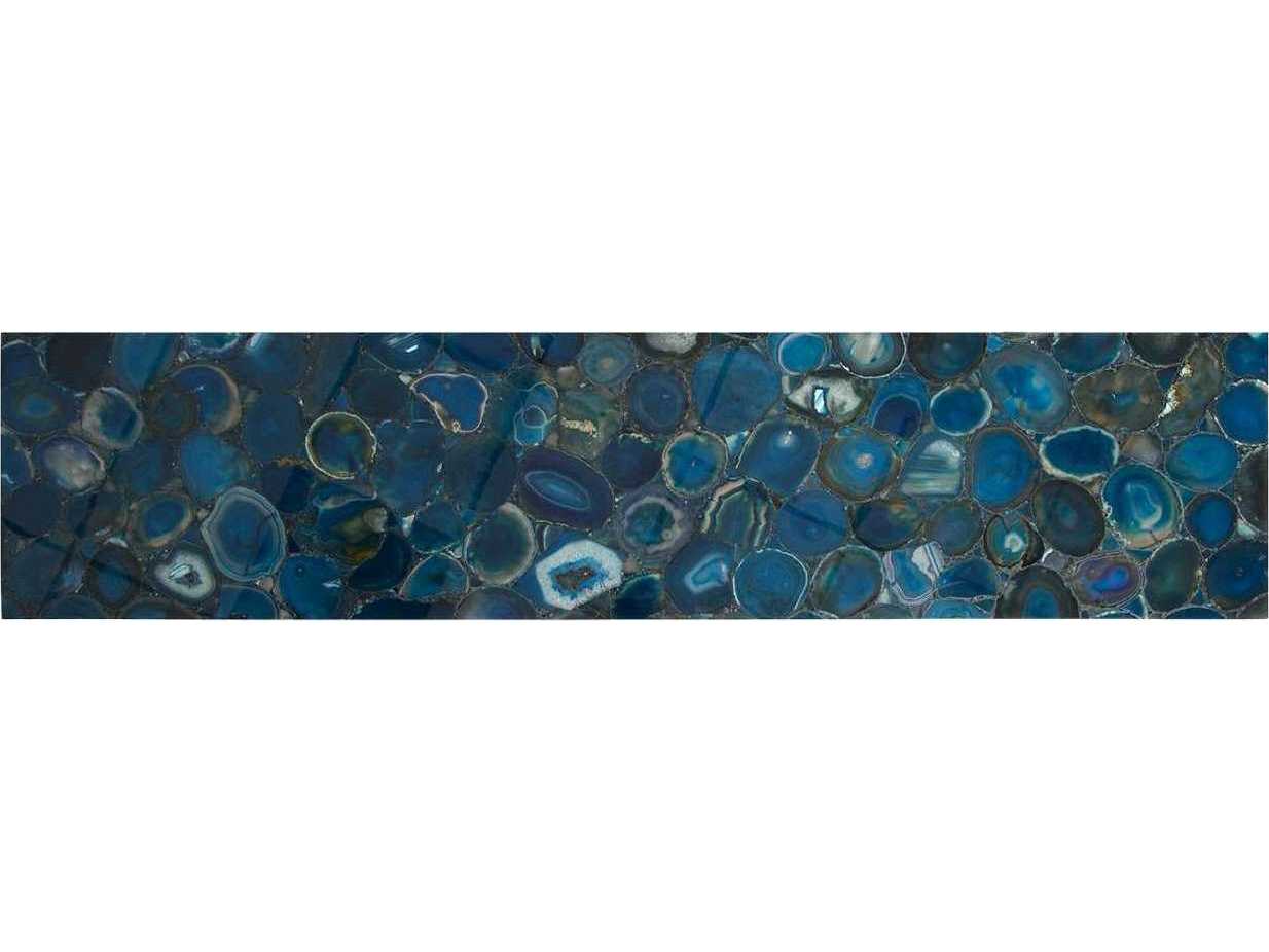 Phillips Collection Rectangular Stone Natural Console Table