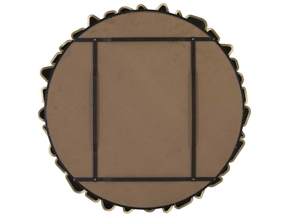 Phillips Collection Gold Round Wall Mirror