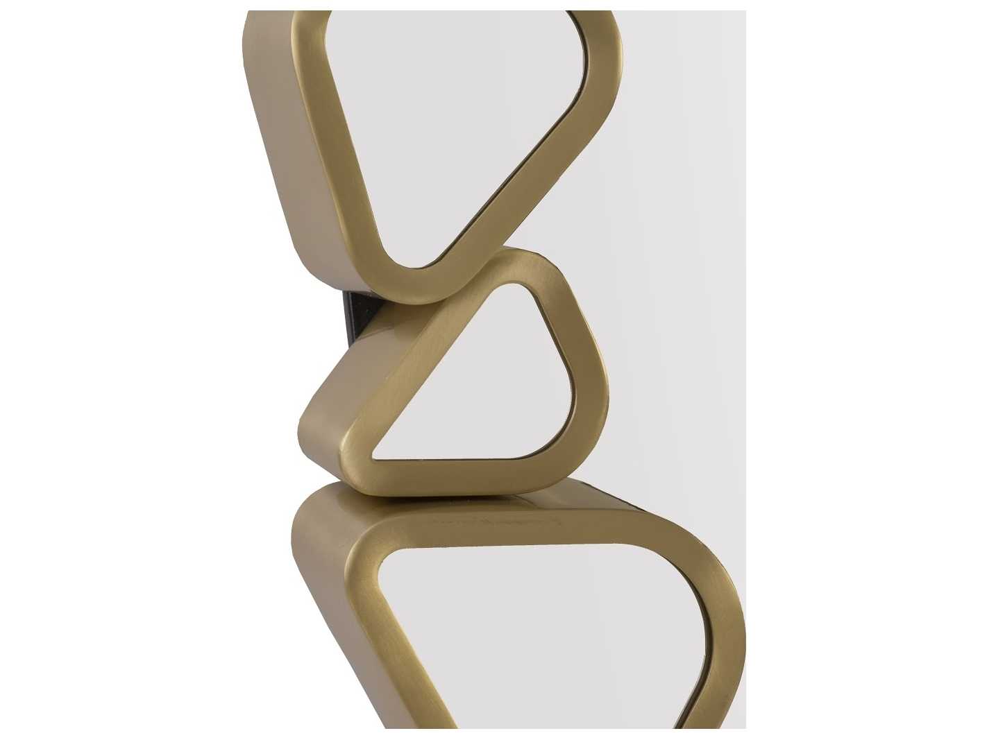 Phillips Collection Gold Round Wall Mirror