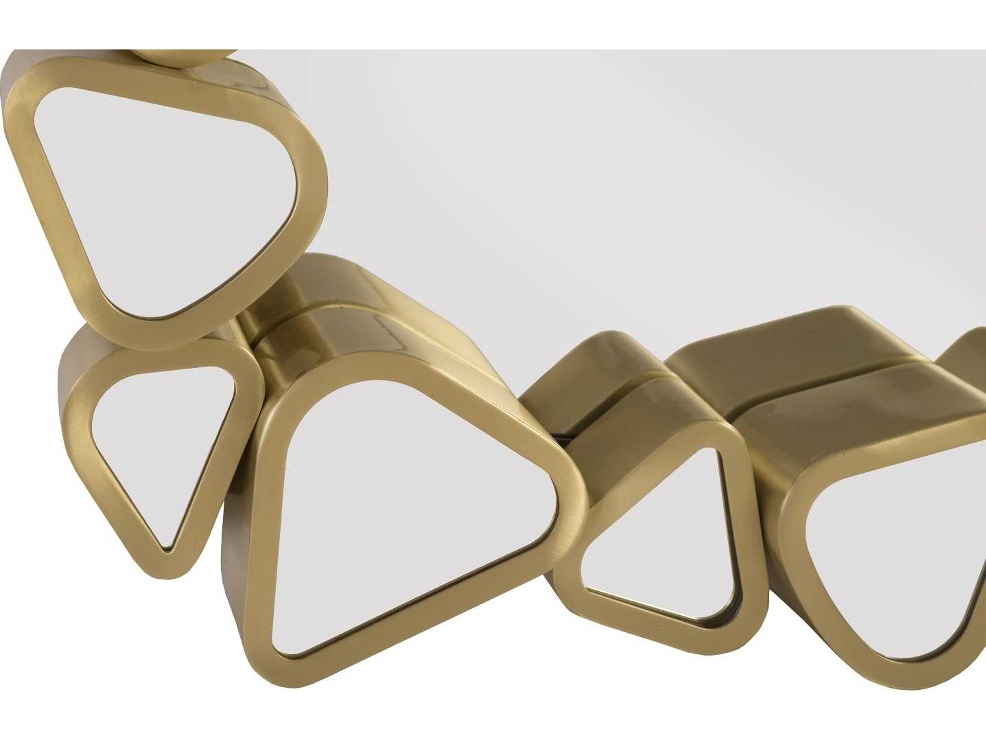 Phillips Collection Gold Rectangular Wall Mirror