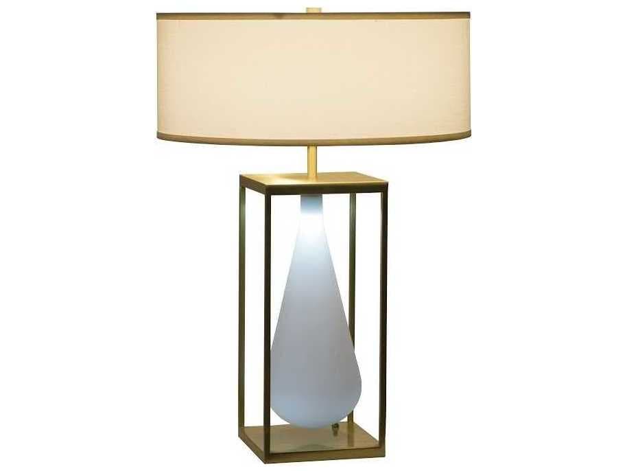 Phillips Collection Gold White Buffet Lamp